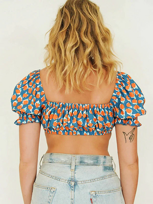 TANDUL Casual Printed Women Multicolor Top
