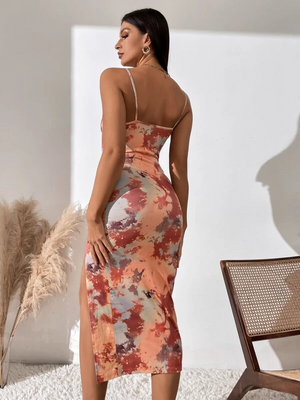 TANDUL Women Asymmetric Multicolor Dress
