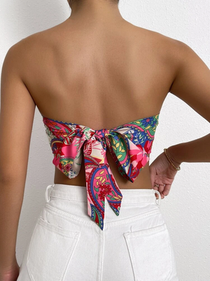 TANDUL Casual Printed Women Multicolor Top