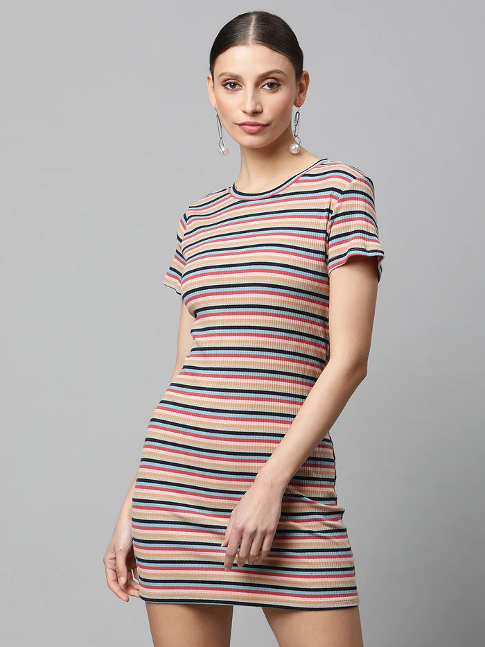 TANDUL  Women Bodycon Multicolor Dress