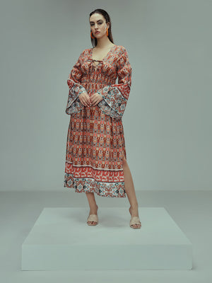 TANDUL Women Maxi Multicolor Dress
