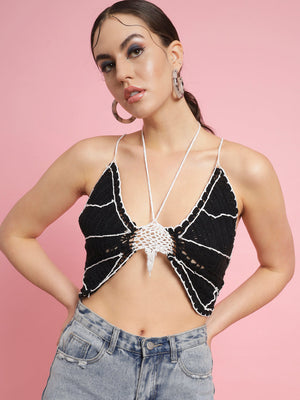 Casual Sleeveless Solid Women Multicolor Top