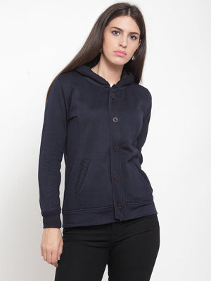 ZARVEY Full Sleeve Solid Women Jacket