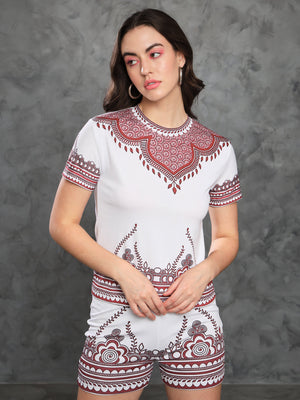 TANDUL Women Co-ords Multicolor Dress