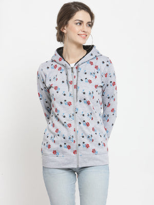 TANDUL Women Floral Print, Printed Casual Jacket
