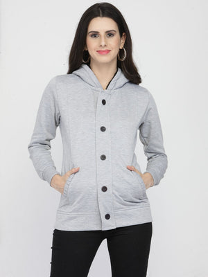 ZARVEY Full Sleeve Solid Women Jacket