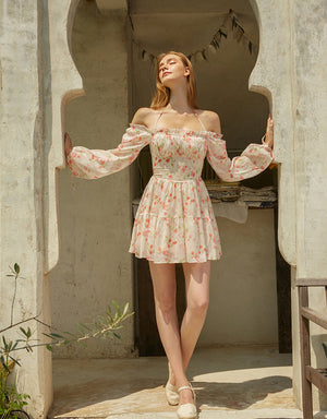 Women Fit and Flare Multicolor Dress