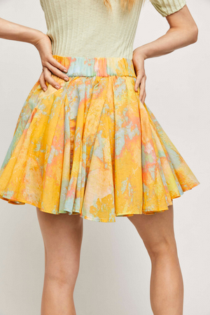 TANDUL  Women Printed Regular Multicolor Skirt