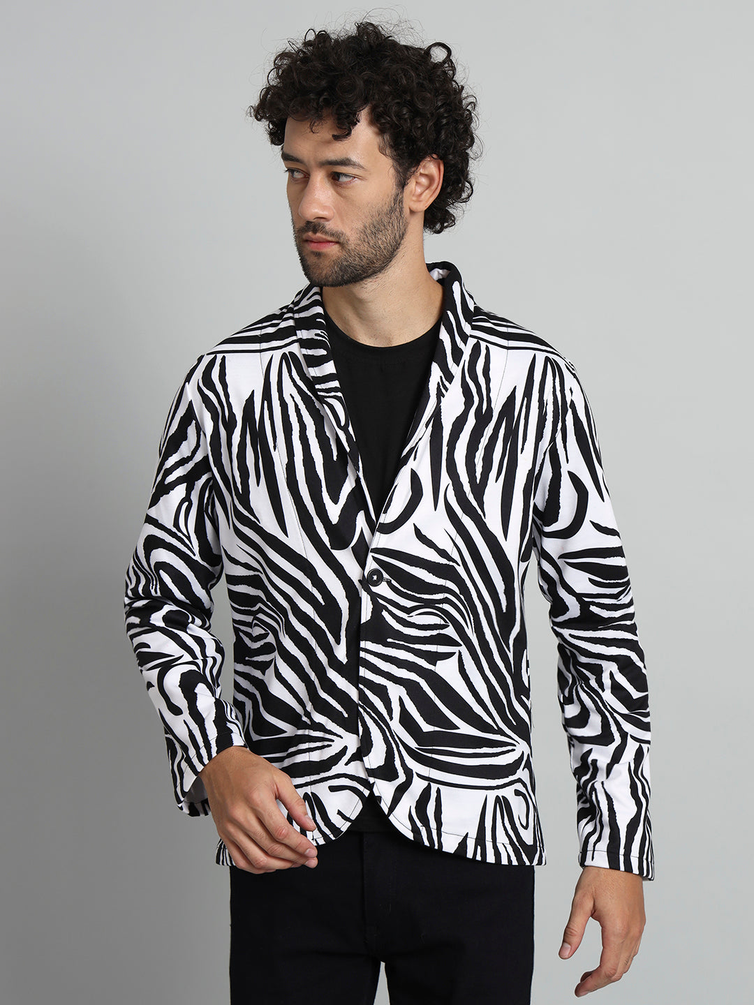TANDUL  Men Printed Single Breasted Casual Blazer  (Multicolor)