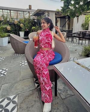 TANDUL Women Two Piece Dress Multicolor Dress
