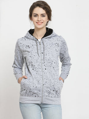 ZARVEY Full Sleeve Printed Women Jacket