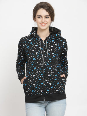ZARVEY Full Sleeve Printed, Graphic Print Women Jacket