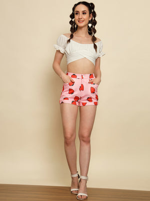 TANDUL Printed Women Multicolor Hotpants