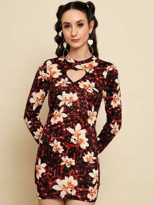 TANDUL  Women Bodycon Multicolor Dress