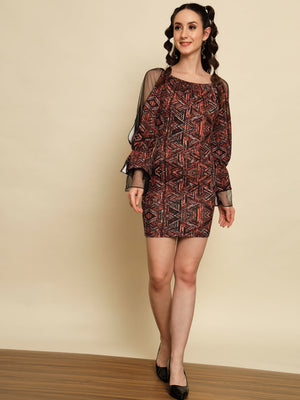 TANDUL Women Bodycon Multicolor Dress