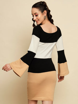 TANDUL  Women Bodycon Multicolor Dress