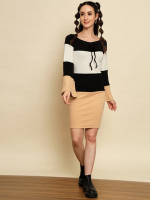 TANDUL  Women Bodycon Multicolor Dress