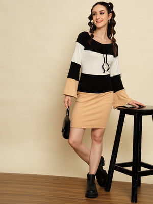 TANDUL  Women Bodycon Multicolor Dress