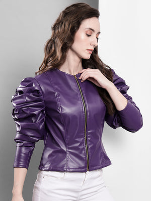 TANDUL Full Sleeve Solid Women Jacket