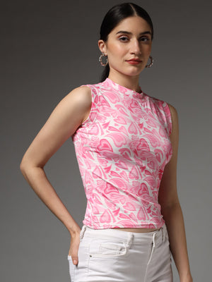 TANDUL  Casual Regular Sleeves Printed Women Multicolor Top