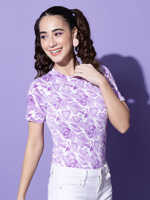 TANDUL  Casual Regular Sleeves Printed Women Multicolor Top