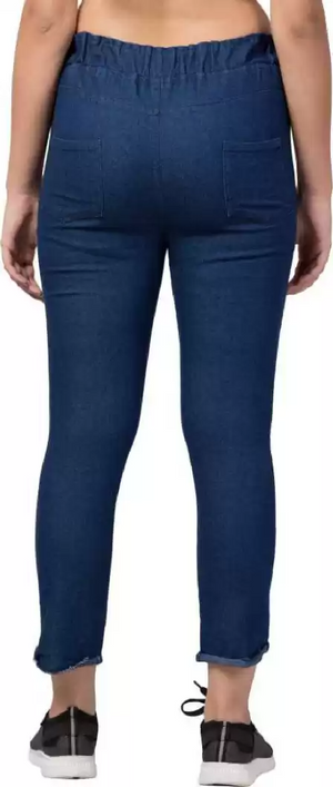 TANDUL  Jogger Fit Women Dark Blue Jeans