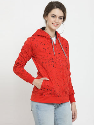 ZARVEY Full Sleeve Printed Women Jacket