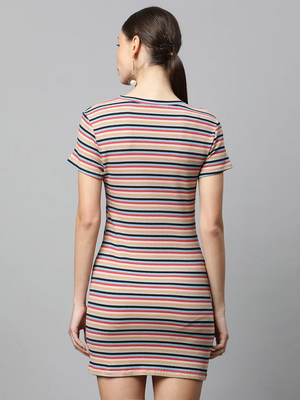 TANDUL  Women Bodycon Multicolor Dress