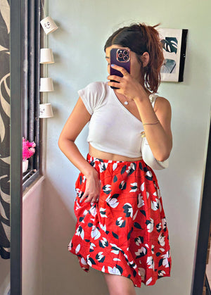 Women Printed Regular Multicolor Skirt