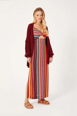 Women Bodycon Multicolor Dress