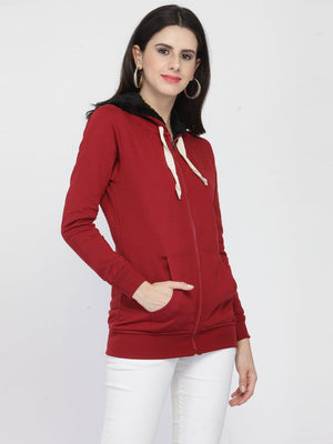 ZARVEY Full Sleeve Solid Women Jacket