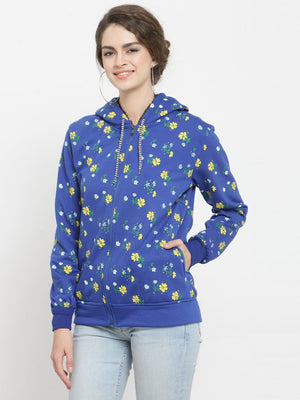 ZARVEY Full Sleeve Printed, Floral Print Women Jacket