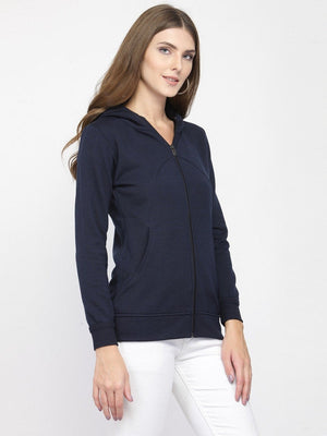 ZARVEY Full Sleeve Self Design Women Jacket