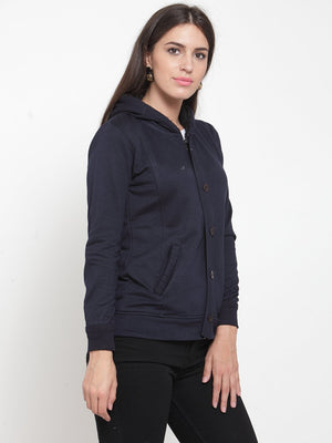ZARVEY Full Sleeve Solid Women Jacket