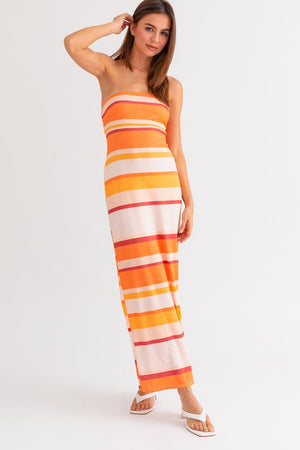 TANDUL Women Tube Multicolor Dress