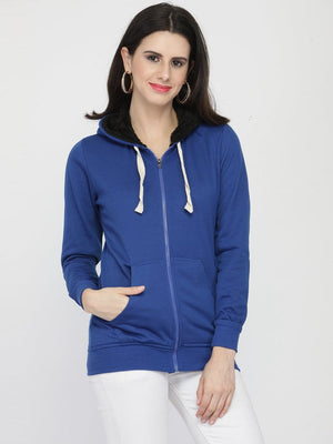 ZARVEY Full Sleeve Solid Women Jacket