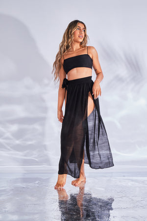 TANDUL  Women Co-ords Black Dress