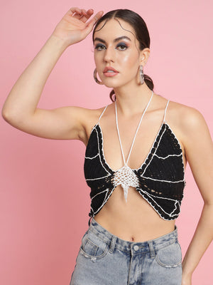 Casual Sleeveless Solid Women Multicolor Top