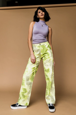 TANDUL Women Regular Fit Multicolor Polyester Trousers
