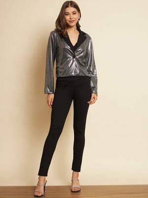 Women Solid Single Breasted Casual Blazer  (Multicolor)