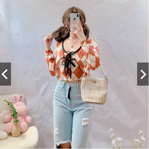 TANDUL Casual Printed Women Multicolor Top