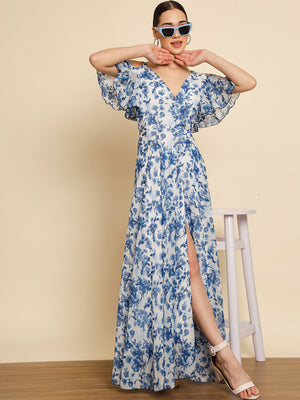 TANDUL  Women Maxi Multicolor Dress