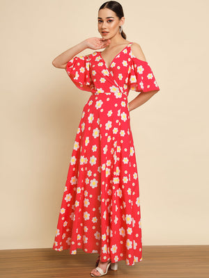 TANDUL  Women Maxi Multicolor Dress