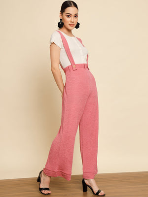 TANDUL  Women Pink Dungaree