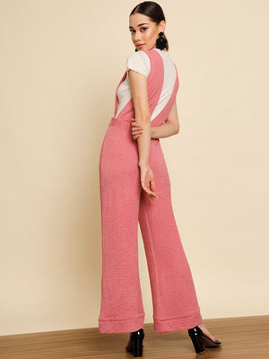 TANDUL  Women Pink Dungaree