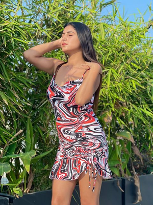 TANDUL  Women Bodycon Multicolor Dress