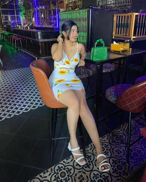 Women Bodycon Multicolor Dress