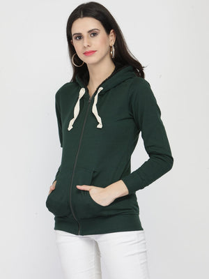 ZARVEY Full Sleeve Solid Women Jacket