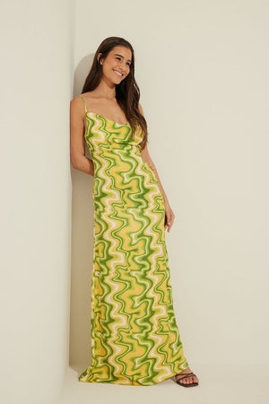 Women Bodycon Multicolor Dress