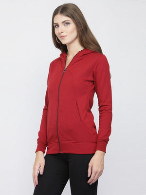 ZARVEY Full Sleeve Self Design Women Jacket